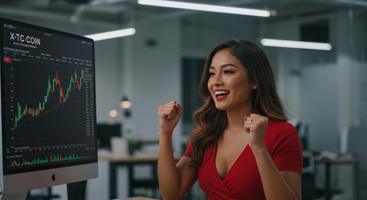 Celebrating X-TC Coin success